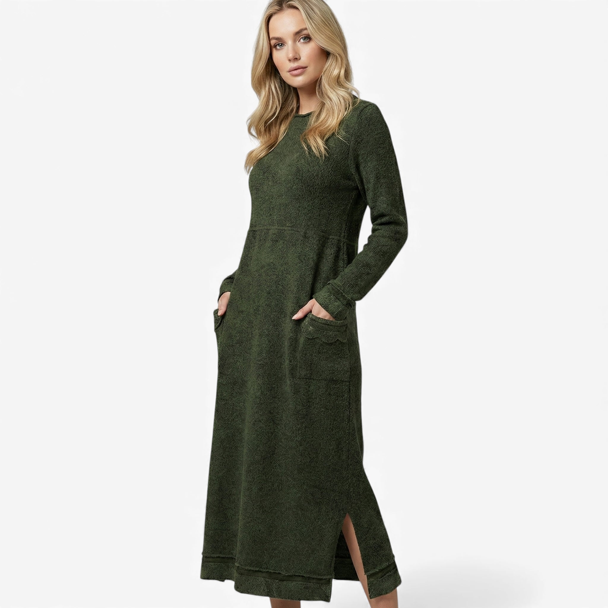 Women’s Knit Winter Dress | Maxi