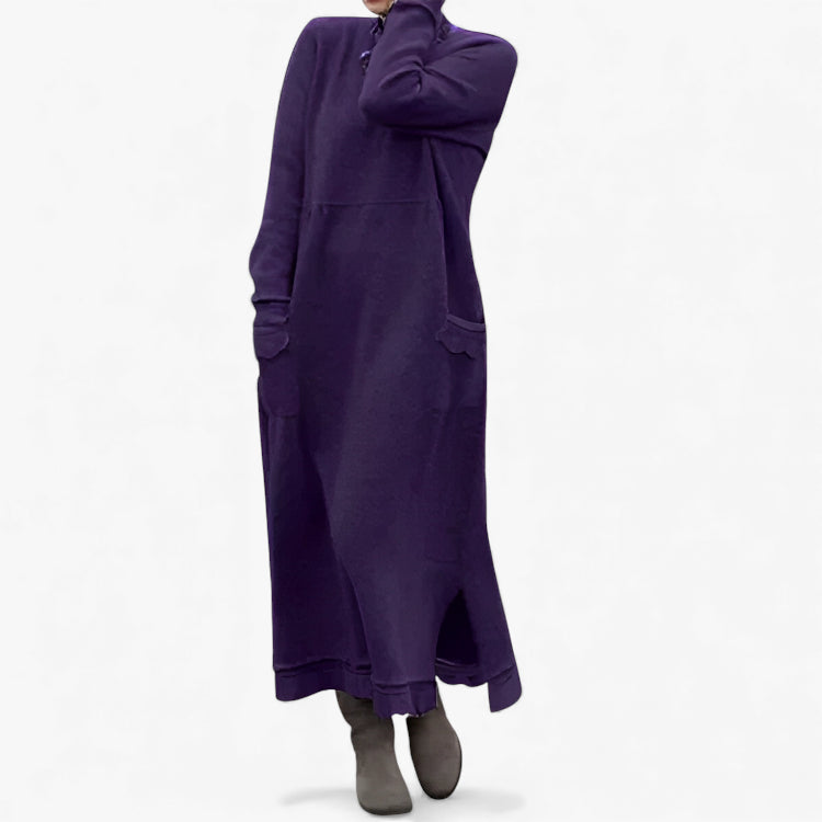 Women’s Knit Winter Dress | Maxi