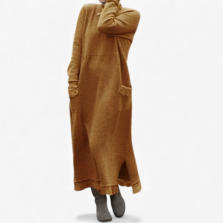 Women’s Knit Winter Dress | Maxi