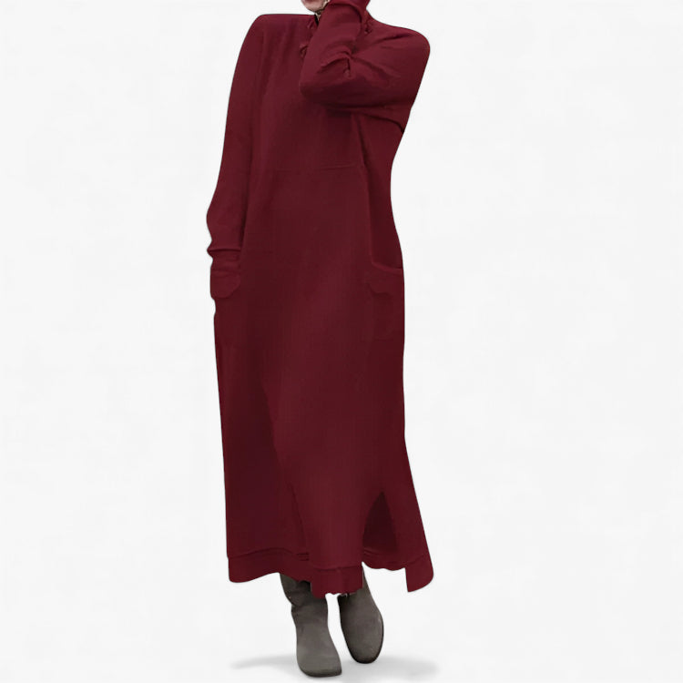 Women’s Knit Winter Dress | Maxi